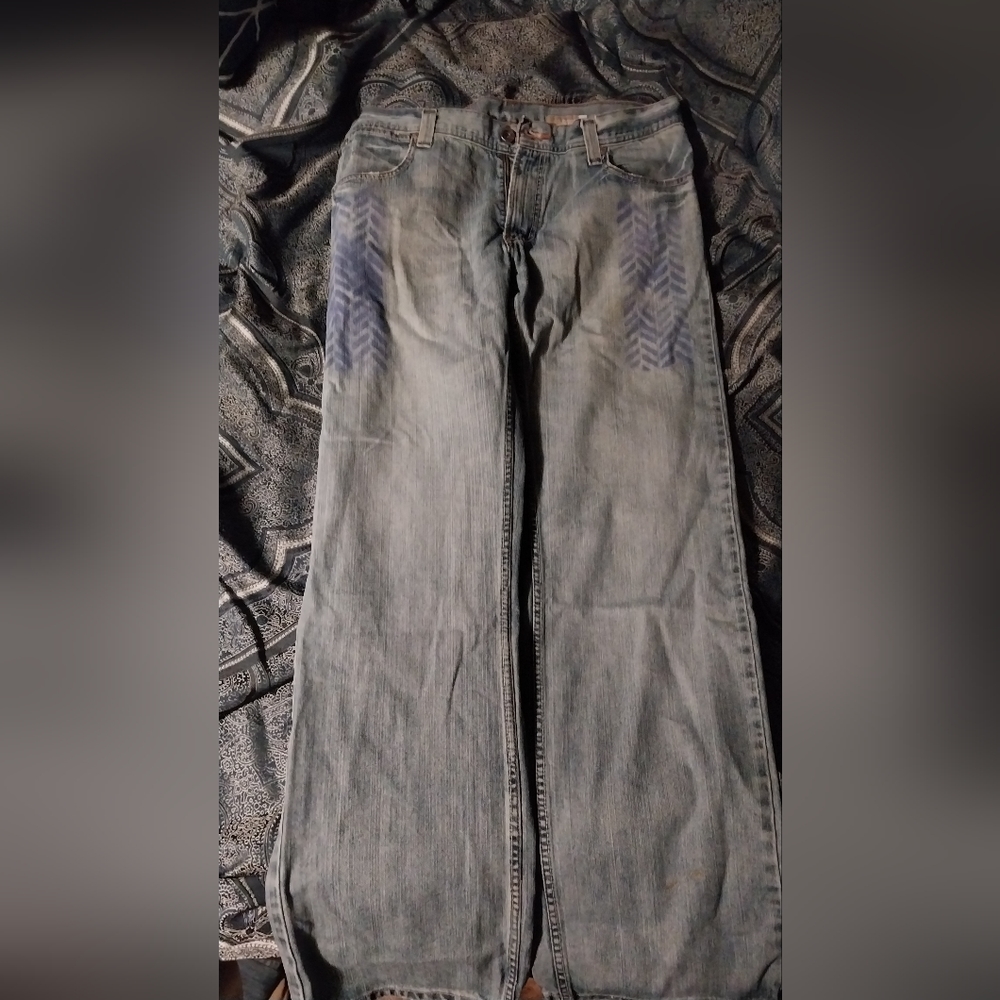 Customized vintage silvertab levis